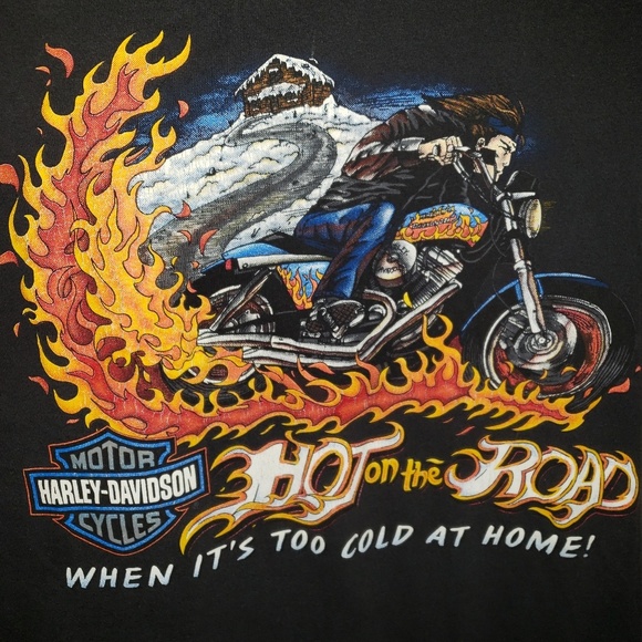 Vintage Harley Davidson tee - Picture 4 of 4